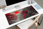 Red Sun Pagoda Mousepad