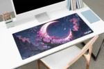 Moonlit Blossom Mousepad
