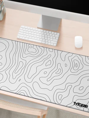 Topographical Mousepad - White