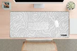 Topographical Mousepad - White